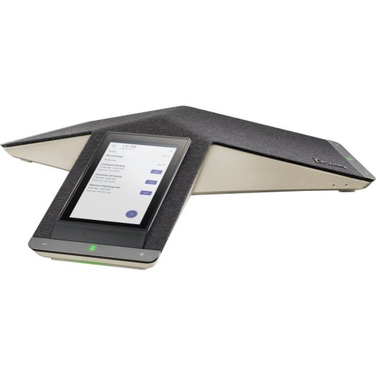 Téléphone de conférence IP Poly Trio C60, écran tactile 5 pouces, Wi-Fi, Bluetooth, PoE, noir
