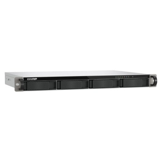 NAS rack 1U QNAP 4 bahías 4GB RAM ARM Cortex-A55 2.5GbE Turbo System TS-433eU