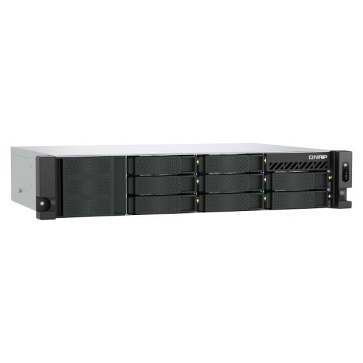 NAS rack 2U QNAP TS-855EU-8G Intel Atom C5125 8GB DDR4 8x SATA 2.5/3.5″ 2x M.2 QuTS hero