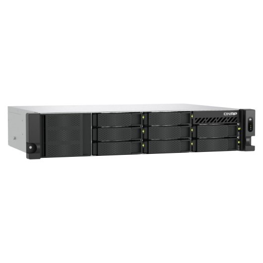 2U Rack NAS QNAP Intel Atom C5125 8 GB DDR4 8 Schächte Dual RAID Netzteil TS-855EU-RP