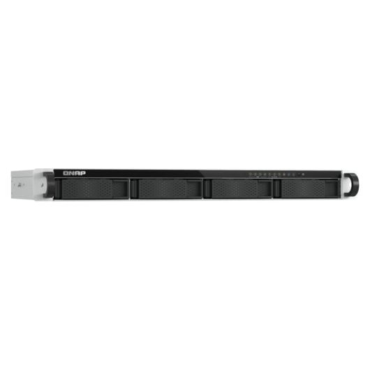 NAS rack compatto QNAP TS-h765eU Intel Atom x7000C 8 GB DDR5 4 alloggiamenti 3,5" 3x NVMe ZFS QuTS hero 10GbE Ready