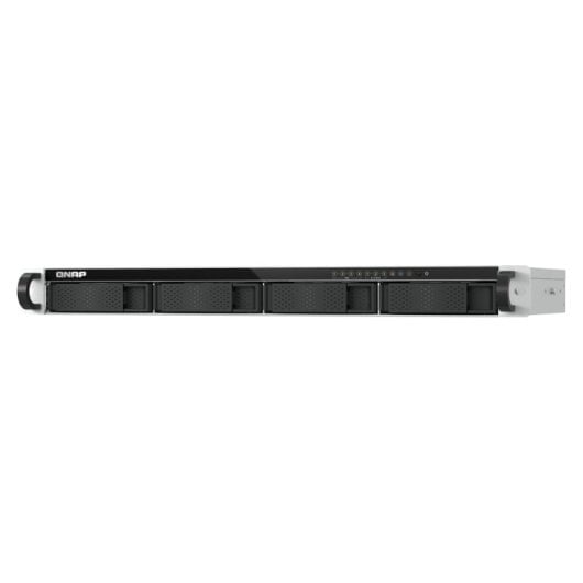 NAS rack compatto QNAP TS-h765eU Intel Atom x7000C 8 GB DDR5 4 alloggiamenti 3,5" 3x NVMe ZFS QuTS hero 10GbE Ready