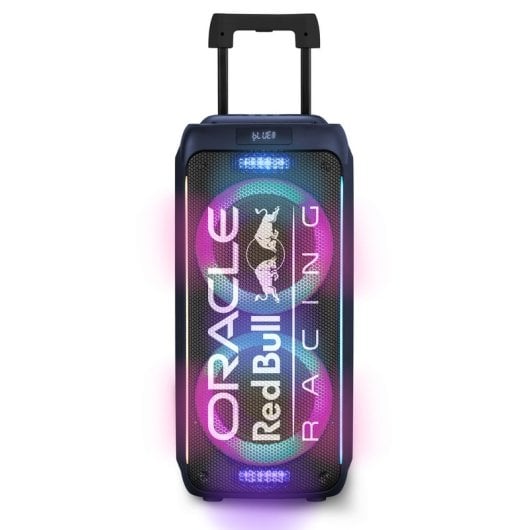 Red Bull Racing Tragbare kabellose Lautsprecher 320 W True Wireless LED Bluetooth USB