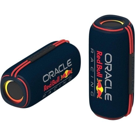 Altavoces Red Bull Racing Portátiles Bluetooth 50W con TWS e iluminación LED