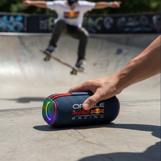Altavoces Red Bull Racing Portáteis Bluetooth 50W com TWS e LED multicolor