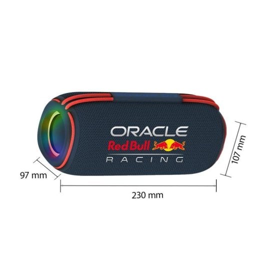 Altavoces Red Bull Racing Portátiles Bluetooth 50W con TWS e iluminación LED