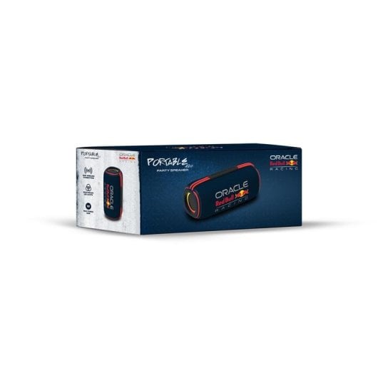 Altavoces Red Bull Racing Portátiles Bluetooth 50W con TWS e iluminación LED
