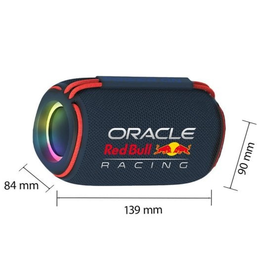 Altavoces Red Bull Racing RB-SK440 Portátiles Bluetooth 10W LED 1500mAh y Recarga Rápida