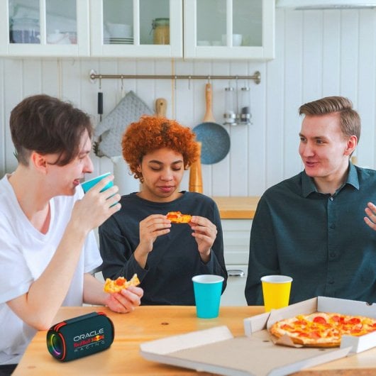 Altavoces Red Bull Racing RB-SK440 Portátiles Bluetooth 10W LED 1500mAh y Recarga Rápida