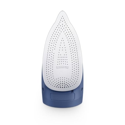Plancha a vapor Rowenta suela acero inoxidable 2400W vapor continuo 40g/min azul
