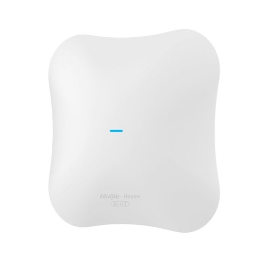 Point d'accès Ruijie WiFi 6E/6 avec 5011 Mbit/s, MU-MIMO, PoE, 2,5GbE, blanc