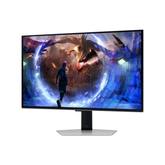 Monitor Samsung 27″ 2560x1440 360Hz OLED FreeSync Premium Pro HDR10 Quantum Dot Prata