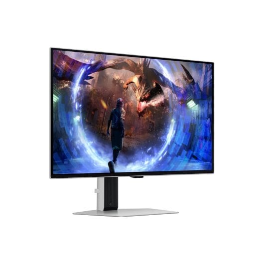Monitor Samsung 27″ 2560x1440 360Hz OLED FreeSync Premium Pro HDR10 Quantum Dot Prata