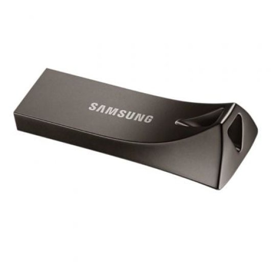 Clé USB 3.2 Gen1 Samsung Bar Plus 512 Go Titan Gray résistante jusqu'à 400 Mo/s