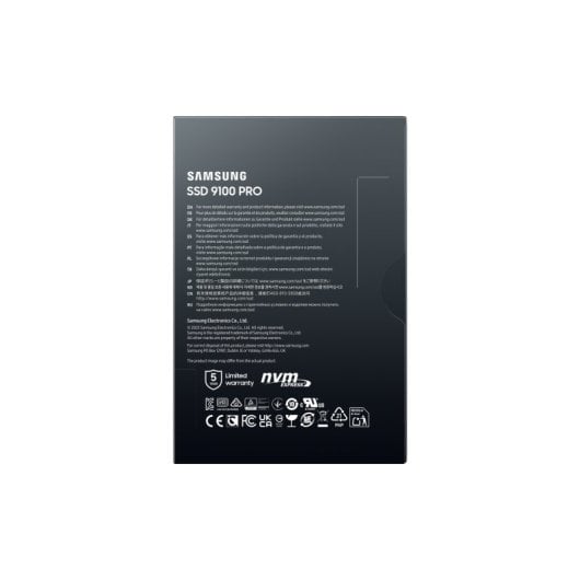 Samsung 2TB M.2 PCIe 5.0 14700MB/s MZ-VAP2T0BW + Cifrado Avanzado