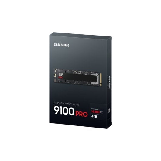 Samsung 4 TB SSD M.2 PCIe 5.0 14800 MB/s V-NAND TLC + AES 256-Bit-Verschlüsselung