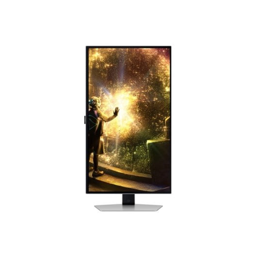 Monitor Samsung 27? QHD 240Hz OLED FreeSync G-SYNC Smart TV Plata