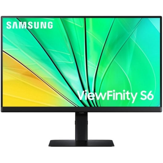 Monitor Samsung 24″ QHD 100Hz IPS Full HD con regolazione completa e hub USB senza sfarfallio