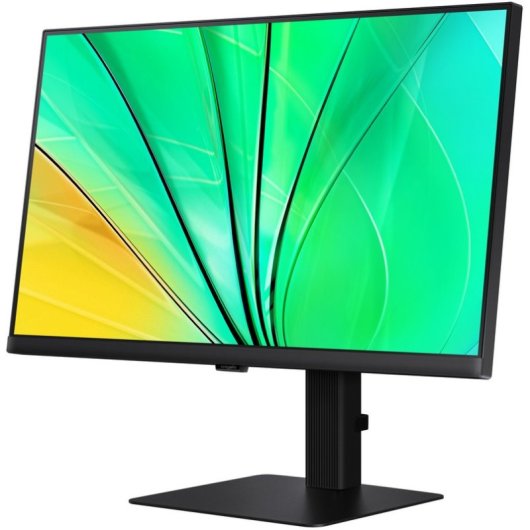 Monitor Samsung 24″ QHD 100Hz IPS Full HD con regolazione completa e hub USB senza sfarfallio