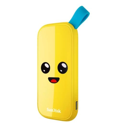 SanDisk 2TB SSD Externo 800MB/s USB-C 3.2 Gen 2 SDSSDE30-2T00-G25F Amarillo + Cable C/A