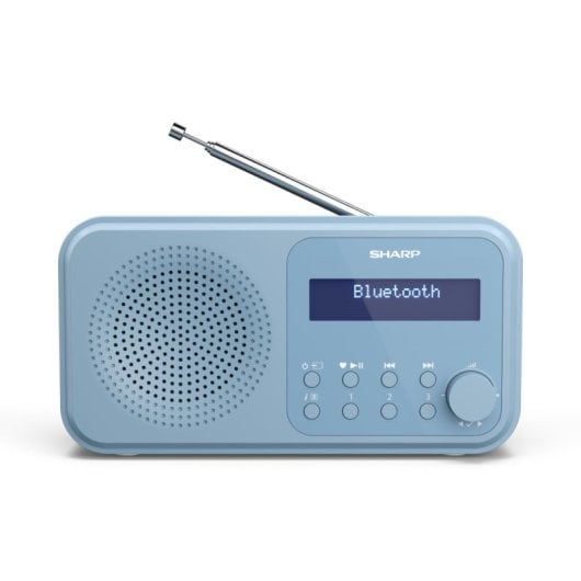 Radio Sharp DR-P420(BL) Azul DAB/DAB+/FM Bluetooth 16h USB Pantalla 2W