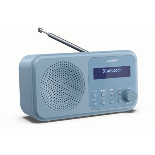 Radio Sharp DR-P420(BL) Azul DAB/DAB+/FM Bluetooth 16h USB Pantalla 2W
