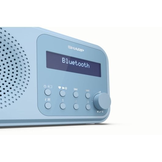 Radio Sharp DR-P420(BL) Azul DAB/DAB+/FM Bluetooth 16h USB Pantalla 2W