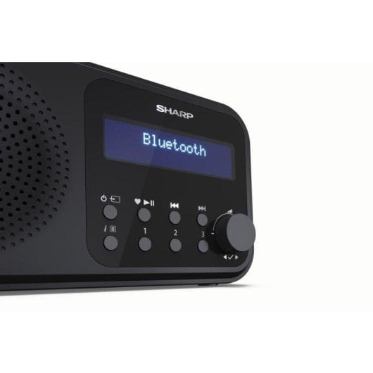 Radio portátil Sharp DR-P420 DAB+ FM Bluetooth 16 h Negro