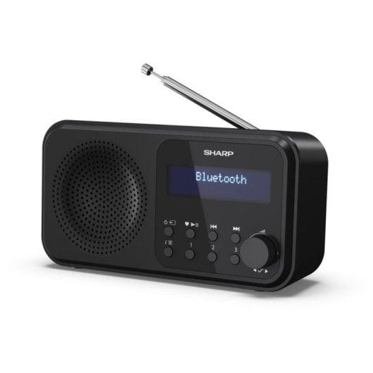 Radio portátil Sharp DR-P420 DAB+ FM Bluetooth 16 h Negro