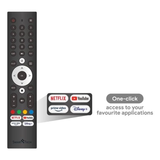 Smart Tech DLED 43? 43FV02V Full HD HDR10 VIDAA Smart Bluetooth WiFi