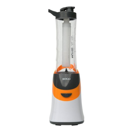 Batidora SOGO Nutri-Activ 350W Acero Inoxidable Vaso 0,6L Antideslizante BPA Free
