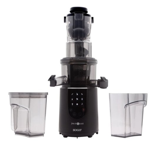Sogo LIC-SS-5125 Entsafter, elektrisch, Tomatenpresse, 200 W, Schwarz