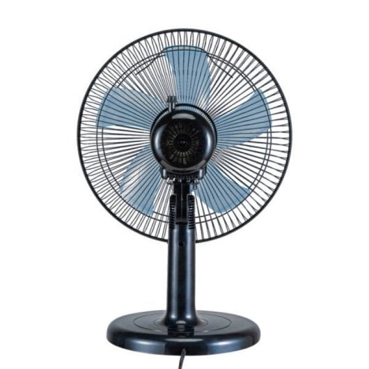 Ventilador Sogo 45W Oscilante 30cm 3 Velocidades Bajo Ruido Base Estable Negro/Azul