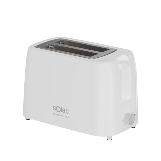 Tostapane Buon Giorno Double Bianco 2 Fette 750W Tostatura Regolabile 6 LivelliTostapane Buon Giorno Double Bianco 2 Fette 750W Tostatura Regolabile 6 Livelli