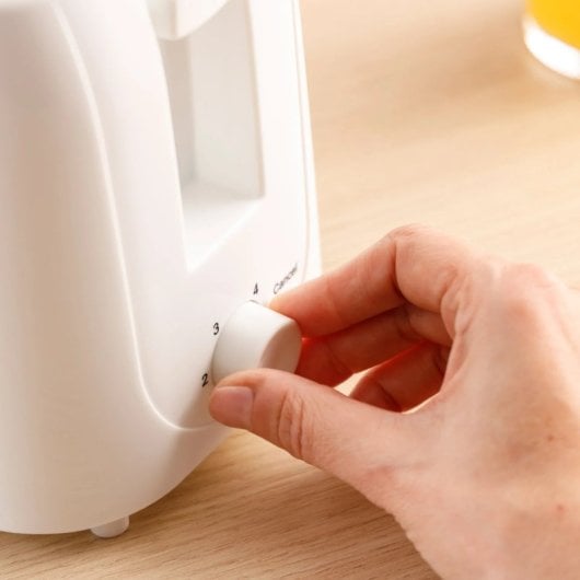 Tostapane Buon Giorno Double Bianco 2 Fette 750W Tostatura Regolabile 6 LivelliTostapane Buon Giorno Double Bianco 2 Fette 750W Tostatura Regolabile 6 Livelli