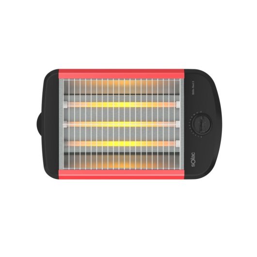 Tostadora Solac TC5309 Stillo 3 Roja 700W 12 niveles Superficie plana 24,5x18,5cm