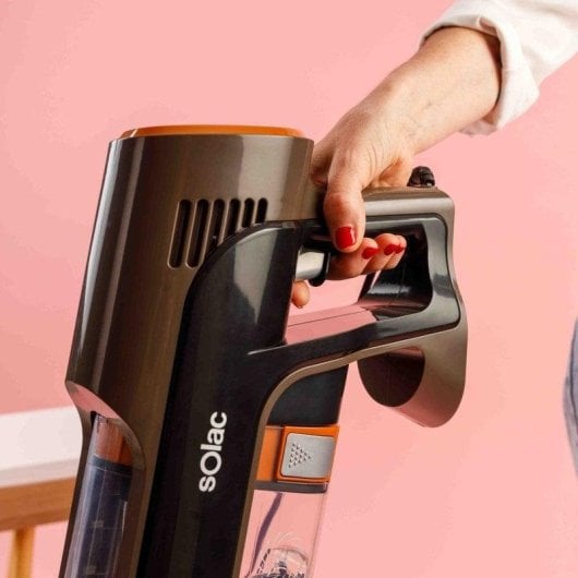 Beutelloser Staubsauger Solac Turbobat 600 600W 12000Pa HEPA-Filter 800ml Ultraleicht