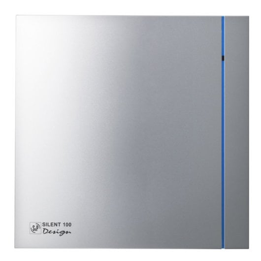 Soler & Palau Silent-100 Ventilador Helicoidal Branco 85 m³/h Temporizador IP45