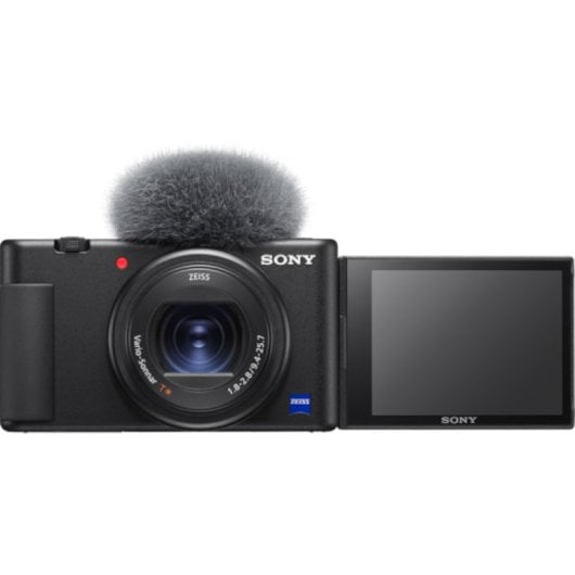 Sony ZV-1 20,1 MP Kompakt-Digitalkamera, 2,7-fach optischer Zoom, Exmor RS CMOS-Sensor, 4K, WLAN, Bluetooth