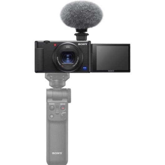 Sony ZV-1 20,1 MP Kompakt-Digitalkamera, 2,7-fach optischer Zoom, Exmor RS CMOS-Sensor, 4K, WLAN, Bluetooth