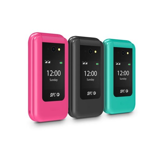Teléfono SPC Jasper 4G Caribbean Green Dual SIM, cámara 2MP, sin internet, batería 1600mAh