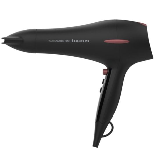 Secador Taurus Fashion 2300 Pro 2200W motor AC 2 velocidades 3 temperaturas negro