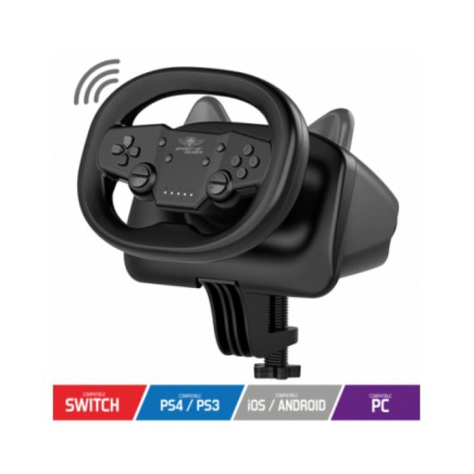 Spirit of Gamer Race Wheel Pro Air Bluetooth/USB 270° Multiplattform-Lenkrad