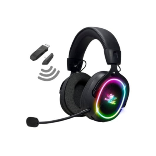 Auriculares Spirit of Gamer inalámbricos 7.1 bluetooth RF con micrófono y cancelación de ruido