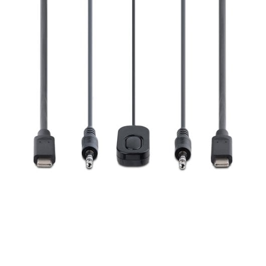 KVM StarTech.com USB-C DisplayPort 2 Puertos 4K 60Hz Cables Integrados Audio Teclas Acceso