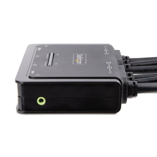 Commutateur KVM HDMI 4K 60 Hz StarTech.com SV231DHU34KA 2 ports avec audio intégré et câbles USB