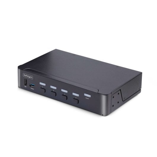 StarTech.com 4-Port 8K60 USB 3.0/2.0 DisplayPort KVM-Switch mit unabhängigen HDR AV-Tasten