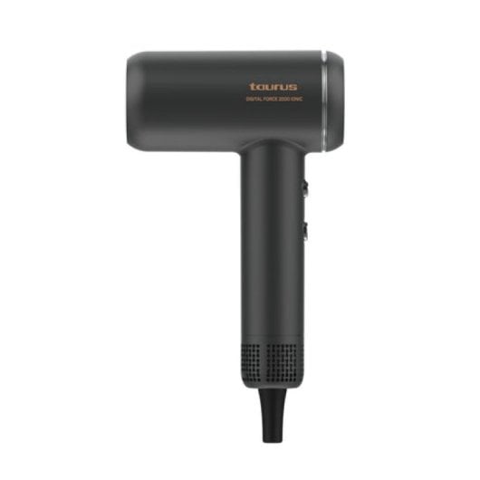 Secador Taurus Digital Force 2000 Ionic Motor Digital 1800W 5 Temperaturas Negro