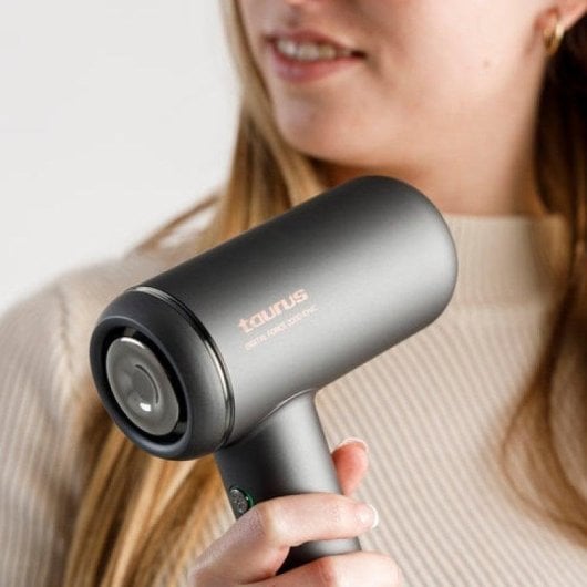 Ionen Föhn Taurus Digital Force 2000 Ionic 1800W 5 Temperaturstufen 2 Geschwindigkeiten Schwarz