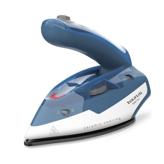 Fer à repasser bivoltage Taurus EasyTrip 1000 W, semelle céramique, vapeur 40 g/min, compact